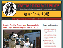 Tablet Screenshot of goldrushmn.com